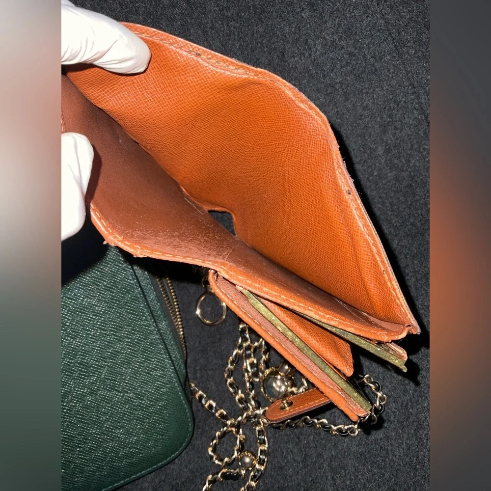 ✅LV CLUTCH+KISSLOCK WALLET AUTHENTIC DEAL LOUIS VUITTON - Picture 14 of 14